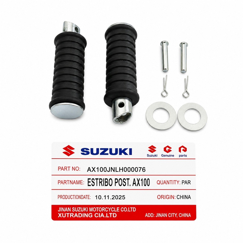 Estribo Posterior Par Suzuki Ax100 JNLH0076