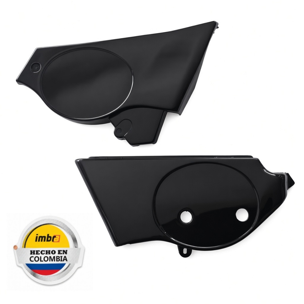 Tapa Laterales Suzuki Ts185 Negro Par Imbra