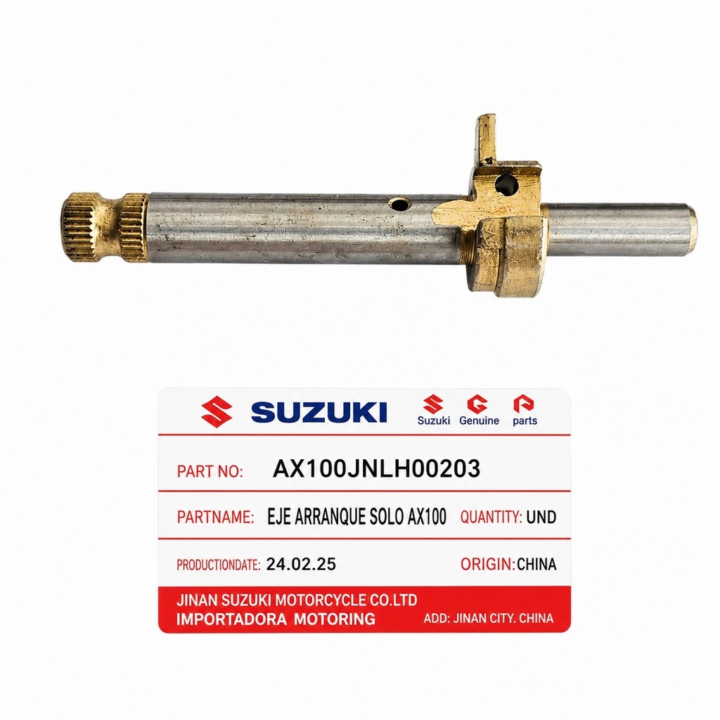 Eje Arranque Suzuki Ax100 JNLH00203