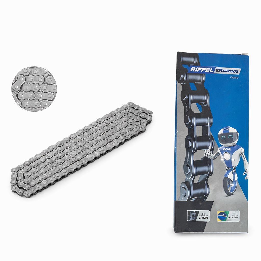 Cadena 520H 116L Reforzada Gris Suzuki Ts185 Dr200 Klr650 Honda Xr250 Tornado Xl200 Riffel