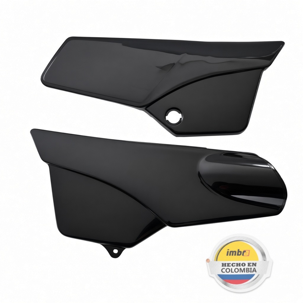 Tapa Laterales Yamaha Dtk125 Dtk175 Negro Imbra