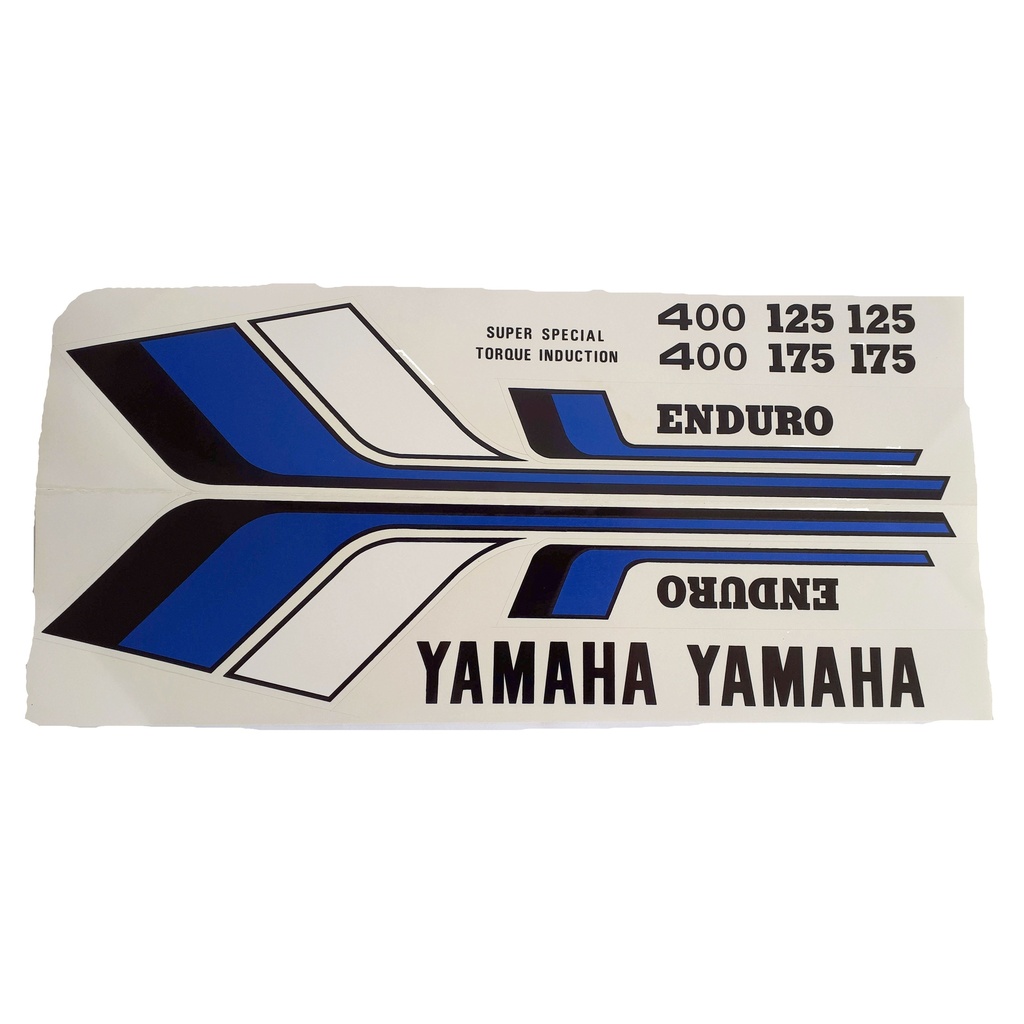 Calcomania Yamaha Calimatic Dte Azul