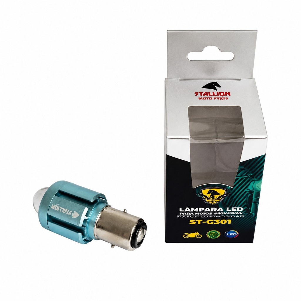 Bombillo Led Lupa Ba20D Vespa 10w 1500 LM