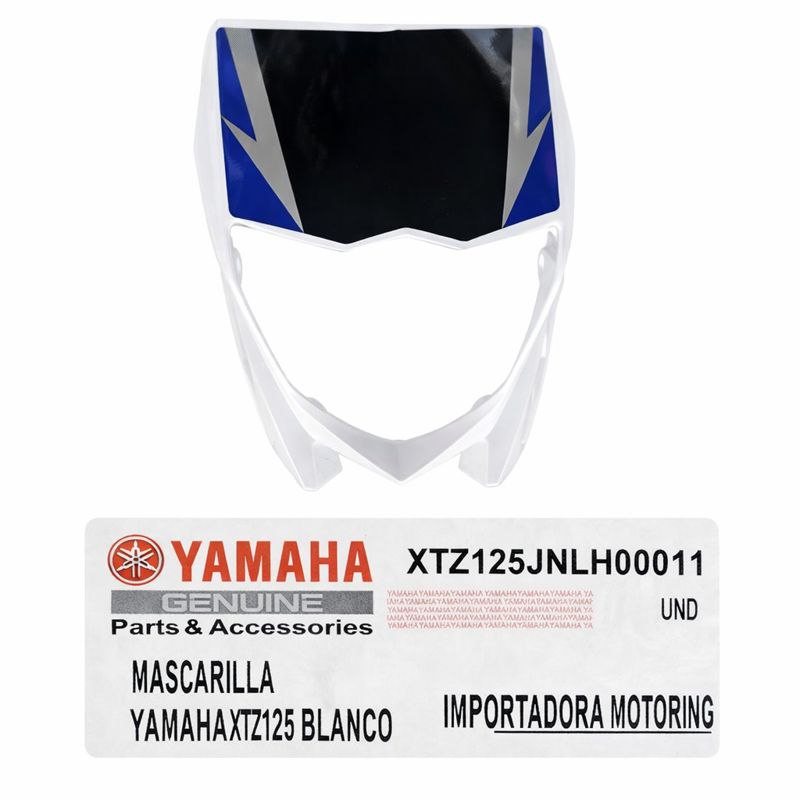 Mascarilla Yamaha Xtz125 Blanco JNLH00011