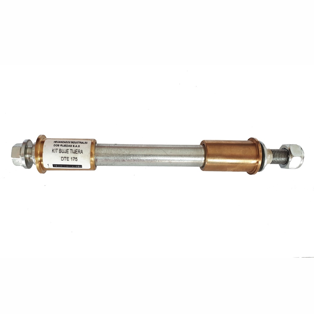 Eje Central Tijera Yamaha Dtk Latonado Kit Motos 12 X 202