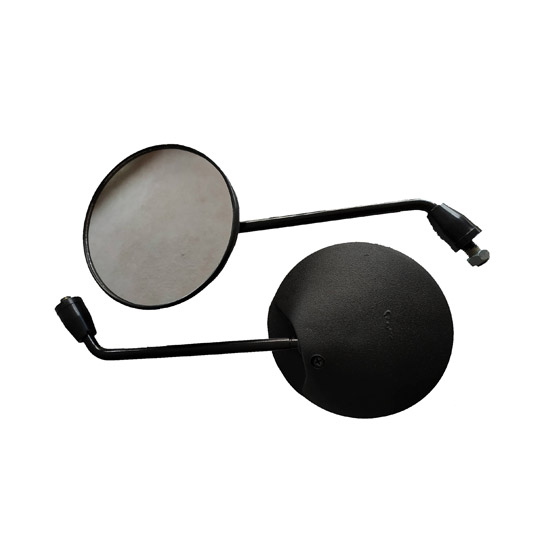 Espejo Honda Xr190 Xl200 Tornado Xr250 Redondo Grande Negro Ts10Mm