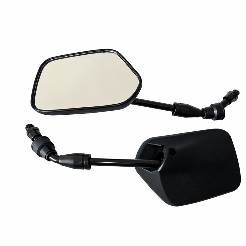 Espejo Retrovisor Yamaha Dtk Rx100 Rx115 Rx125 Rx135 Dte Calimatic Trail 10Mm Rectangular