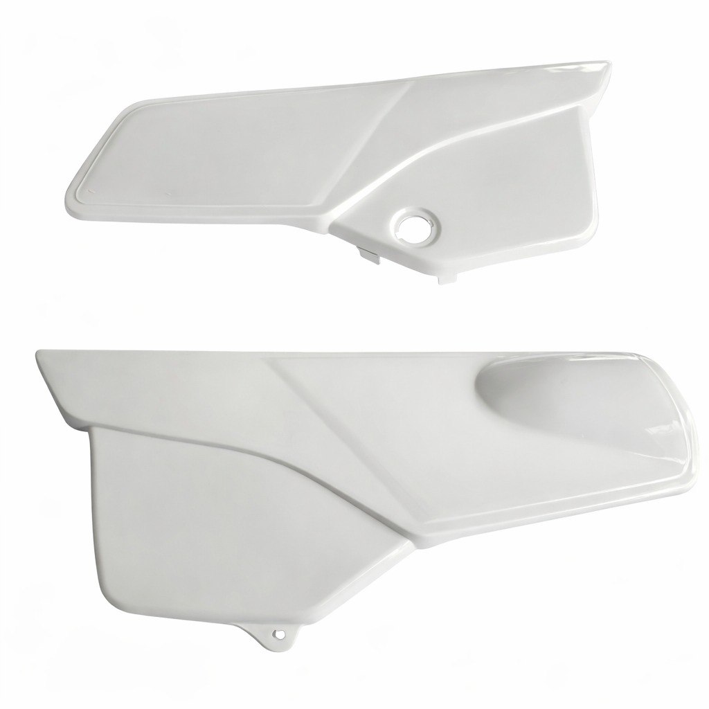 Tapa Laterales Yamaha Dtk Blanco Speed Hard