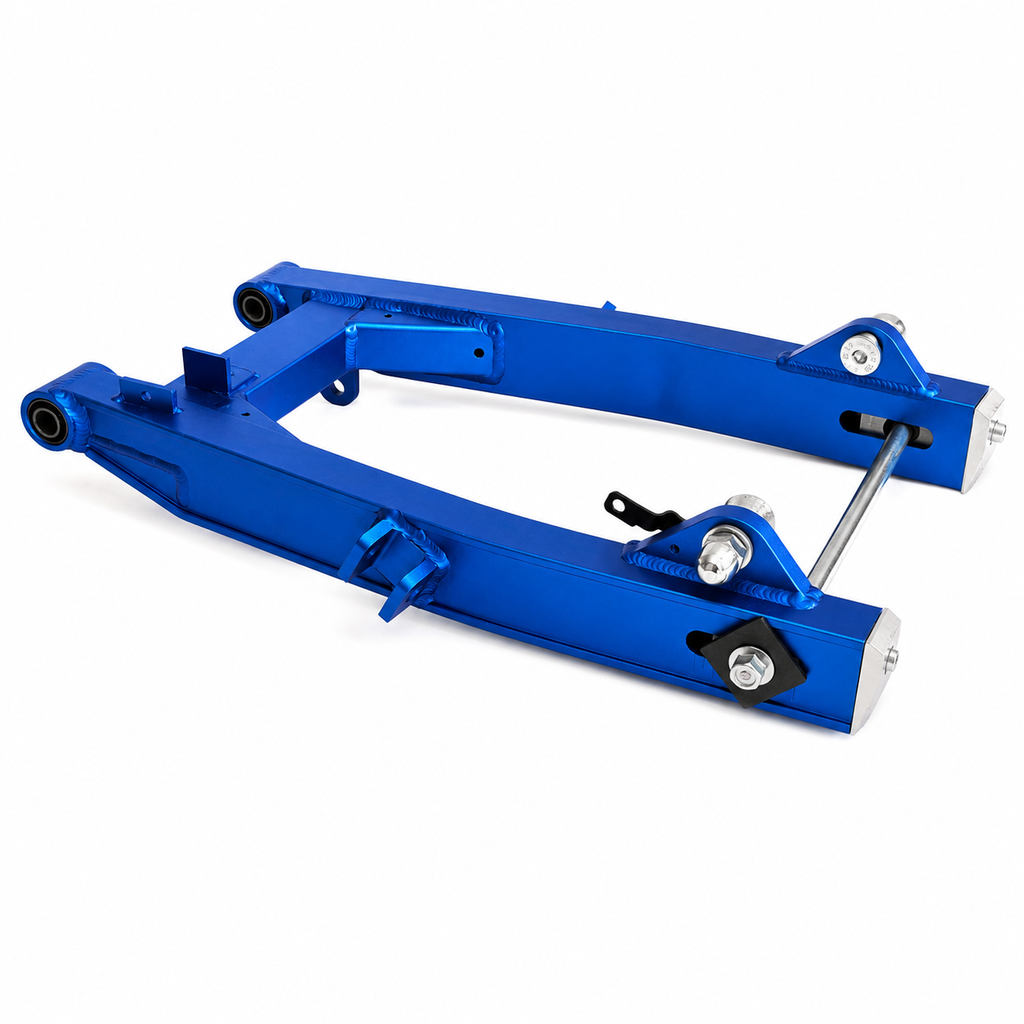 Tijera Suzuki Ax100 Aluminio Azul Racing
