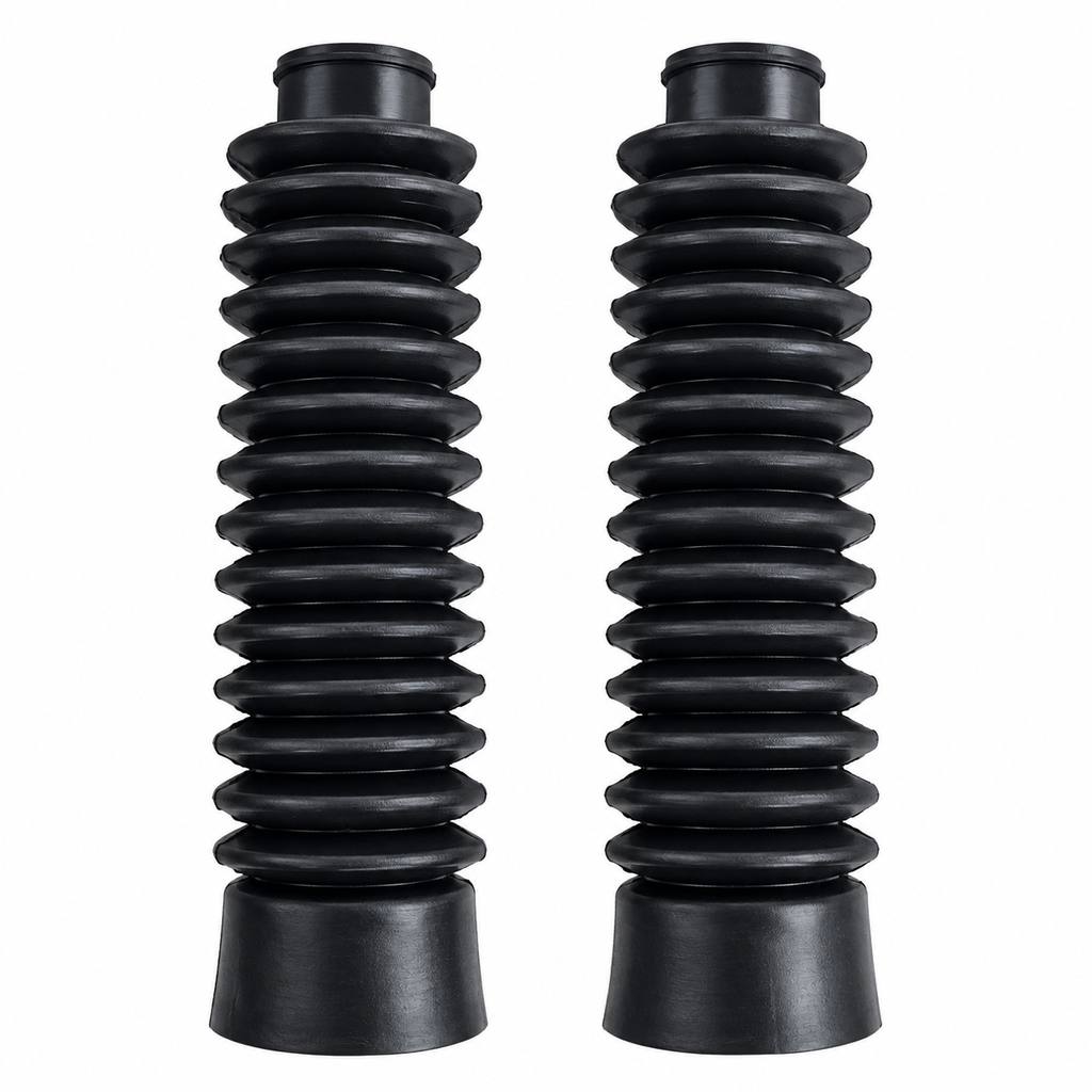 Fuelle Caucho De Barras Largo Negro Yamaha Dtk Dte Calimatic Xtz125 Suzuki Ts125 Ts185 Honda Xl185 Bugallo
