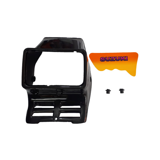 Mascarilla Delanteras Suzuki Ts185 Ts125 Negro