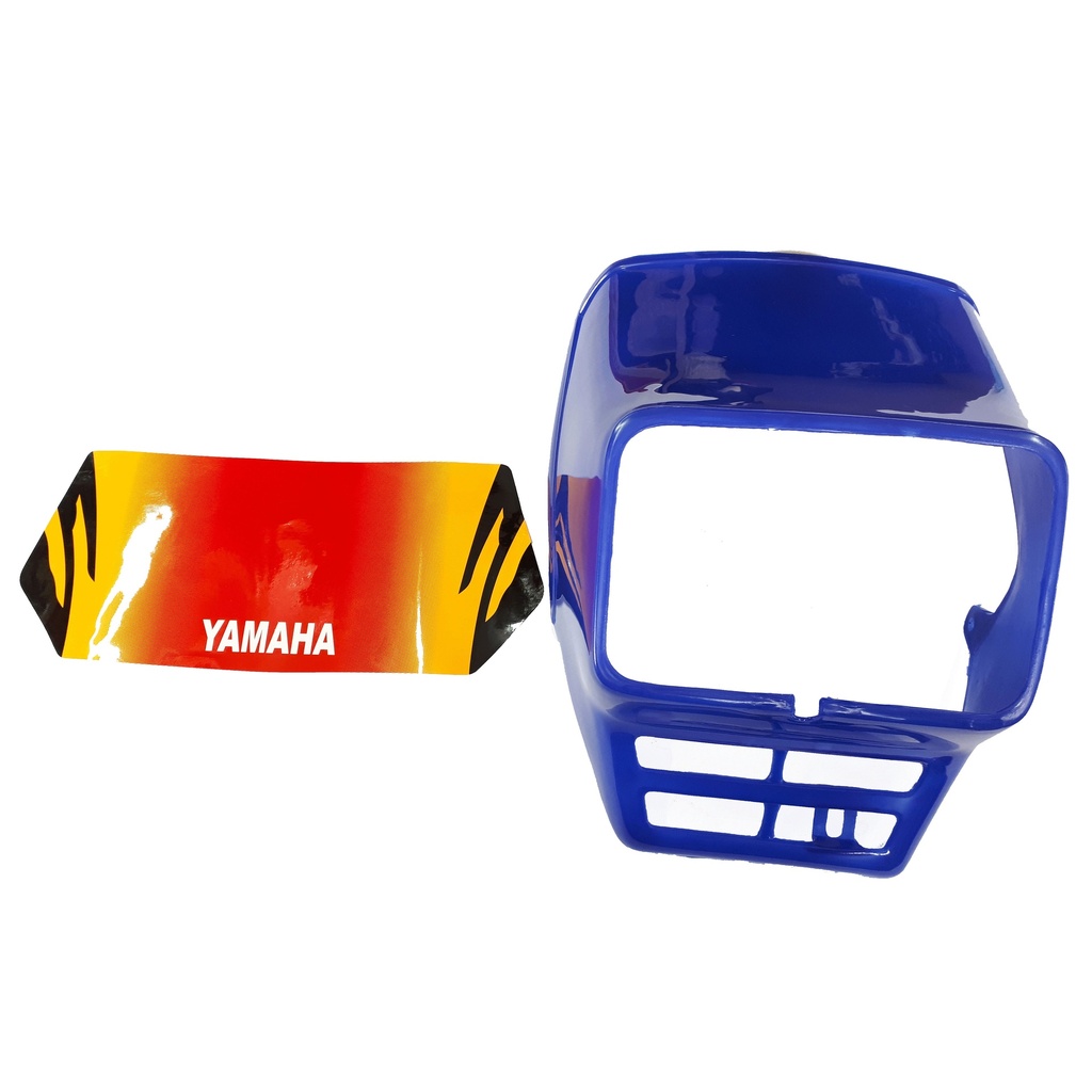 Mascarilla Delanteras Yamaha Dtk Azul