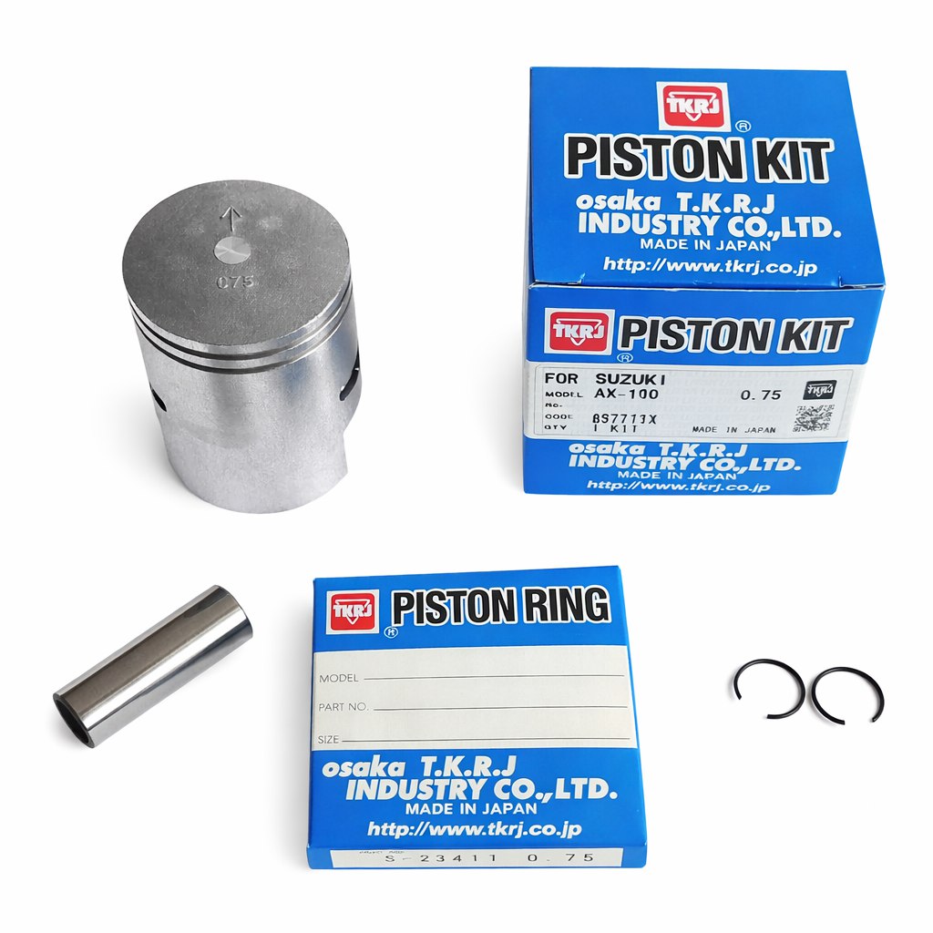 Piston Kit Suzuki Ax100 + 075 Japon