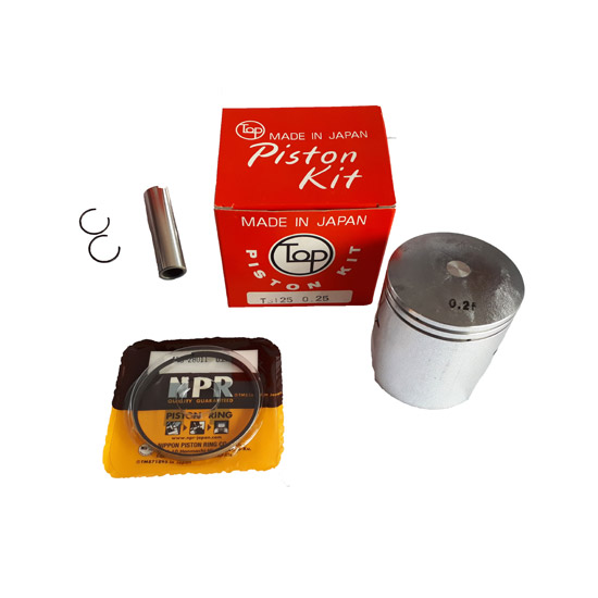 Piston Kit Suzuki Ts125 + 025 Japon