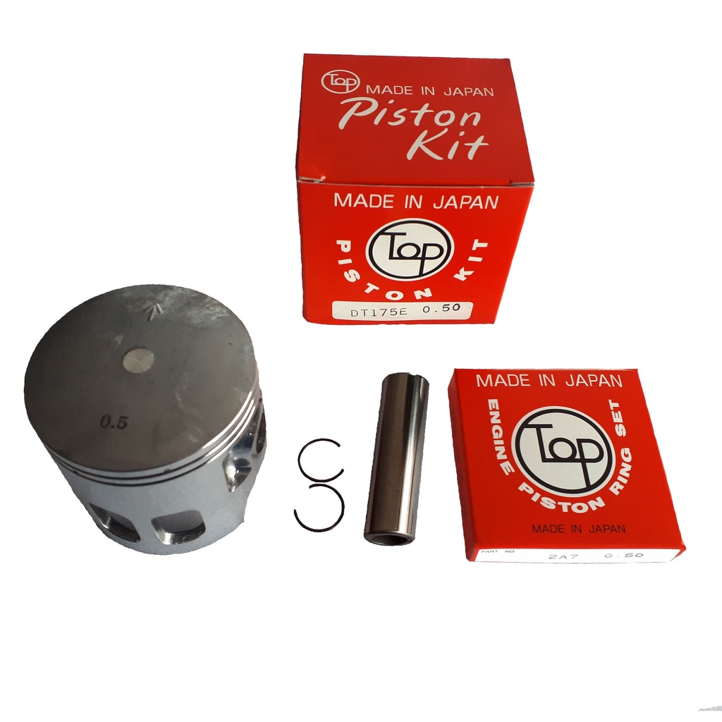 Piston Kit Yamaha Calimatic Dte175 Trail + 0.50 Japon