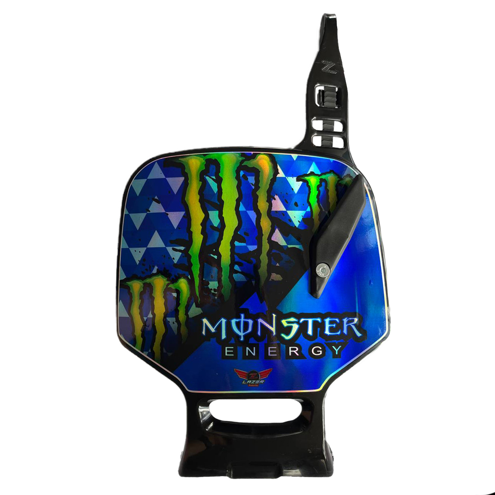 Porta Numero Tipo U Universal Negro Yamaha Dtk125 Dtk175 Dte Calimatic Xtz125 Suzuki Ts125 Ts185 Dr200