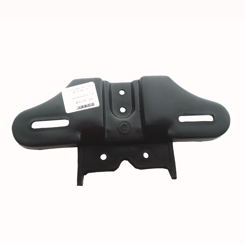 Porta Placa Plastica Yamaha Dtk Solo