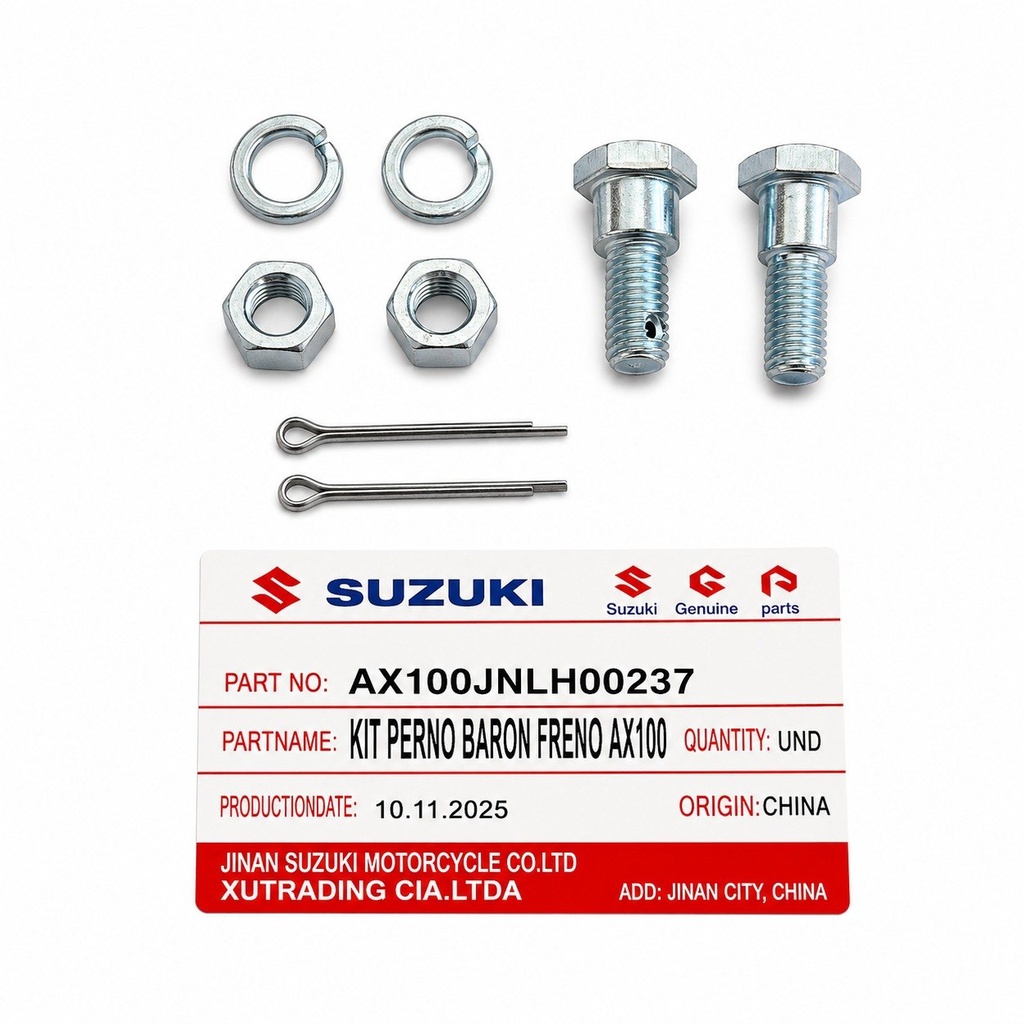 Perno Baron Freno Kit Suzuki Ax100 JNLH00237