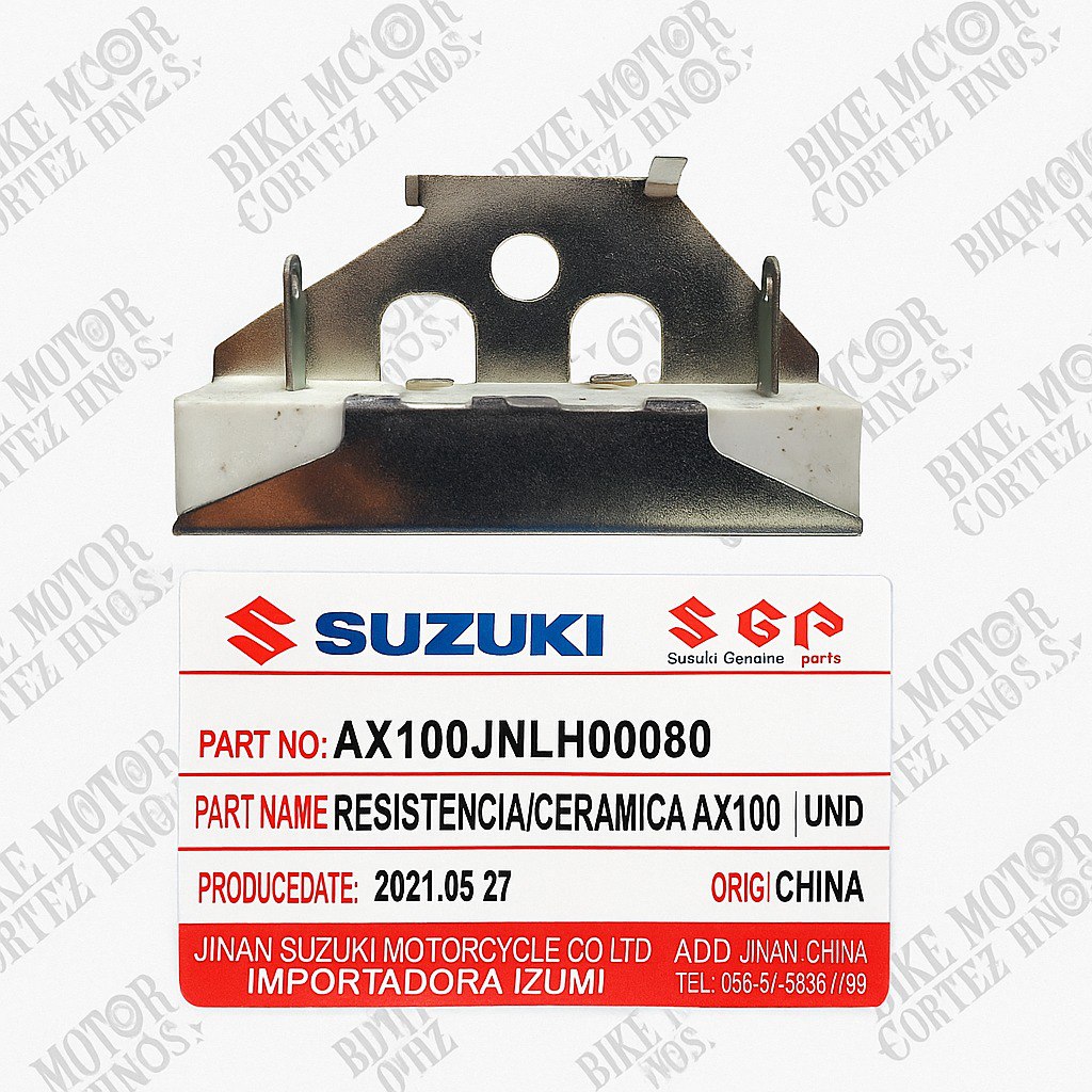 Resistencia Suzuki Ax100 Jnlh00080