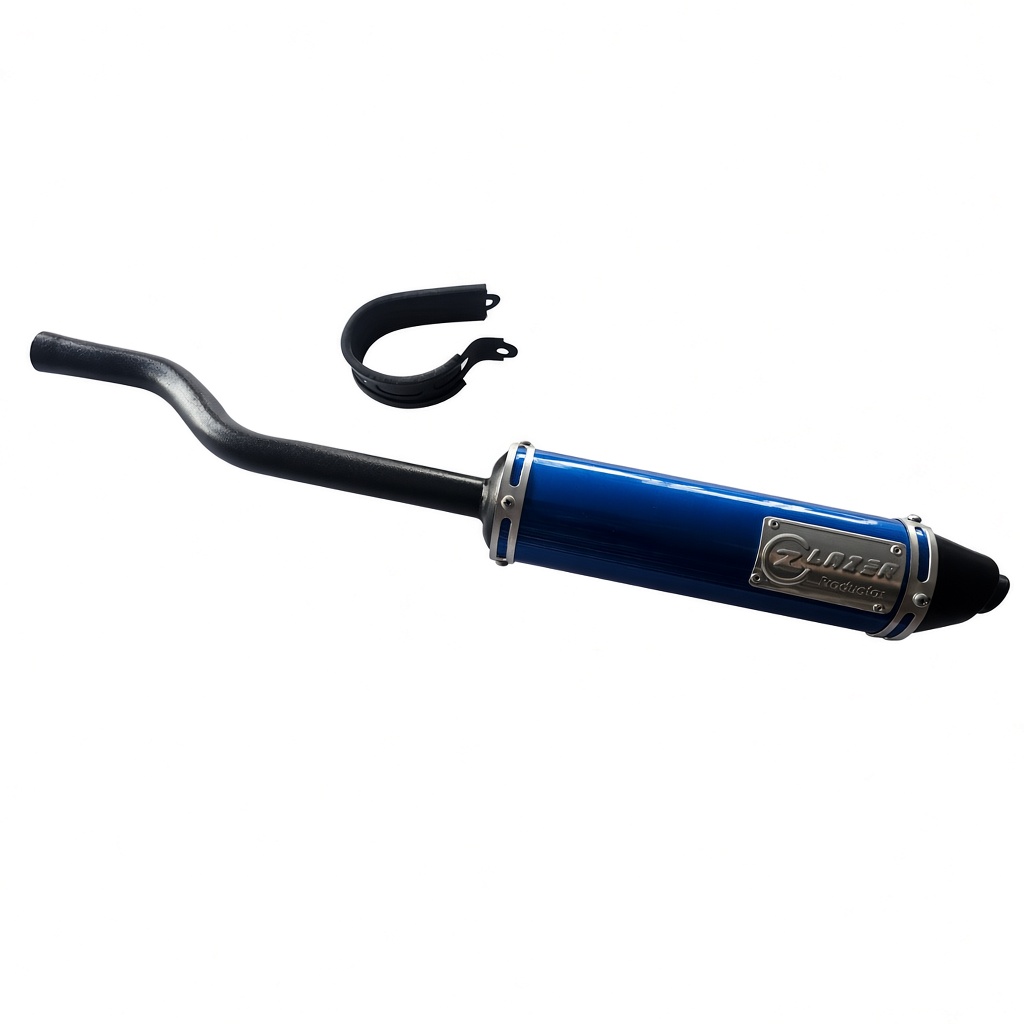 Silenciador Yamaha Dtk Azul