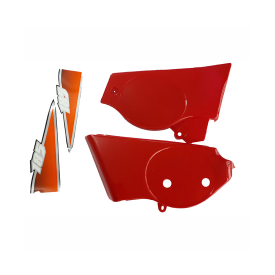 Tapa Laterales Suzuki Ts185 Rojo Par
