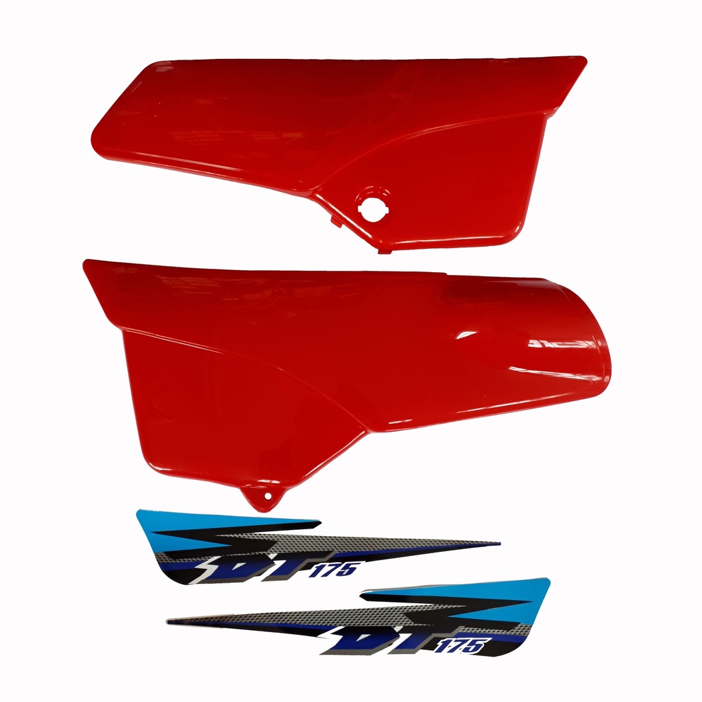 Tapa Laterales Yamaha Dtk Rojo Tp
