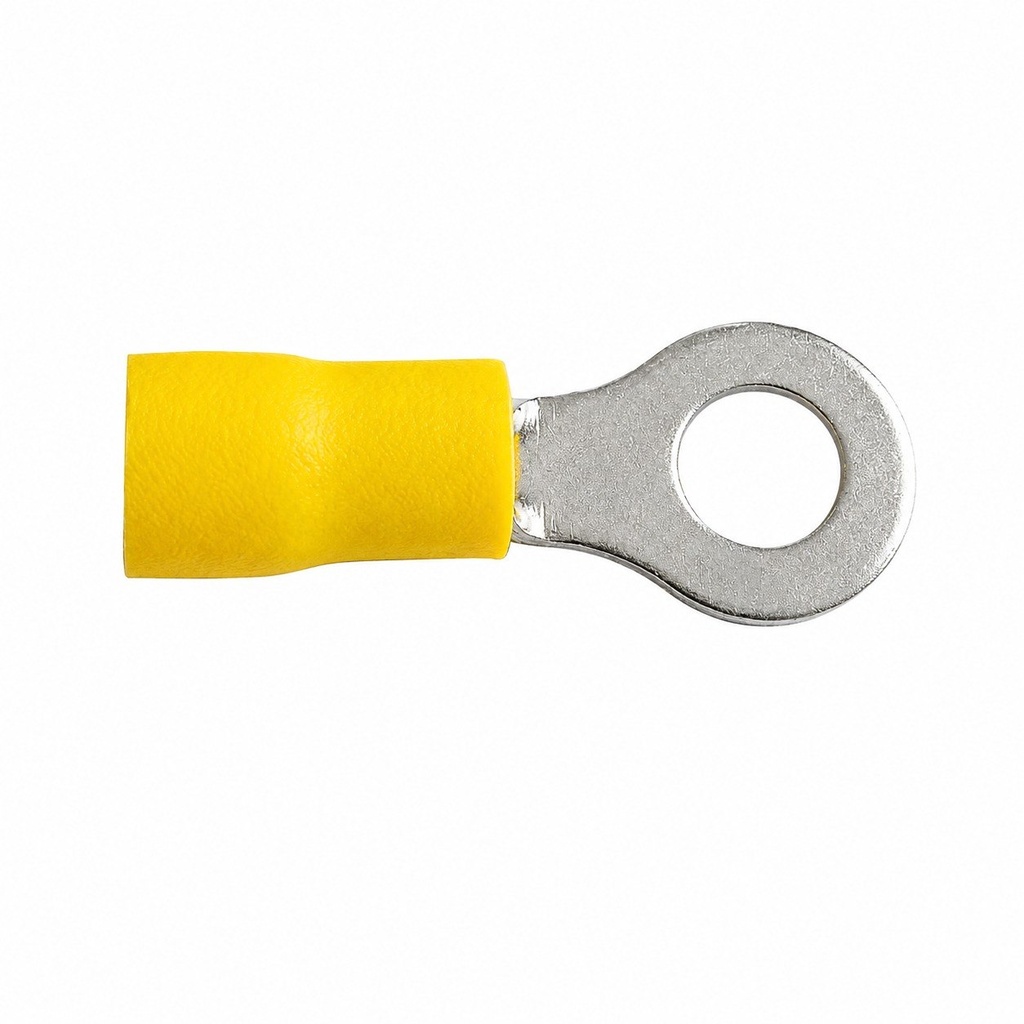 Terminal Ojo Para Bateria Amarillo Honda Crf230 Xr250 XR150 Tornado Bross Suzuki Ax100 Gn125 Ts125 Ts185 Dr200 Gs125 Ax4 Yamaha Dte Calimatic Trail Rx100 Rx115 Rx135 Dtk Xtz Yb125 Ybr125 Axxo Daytona Dukare Igm Loncin Motoruno Ranger Shineray Shm Sukida Thunder Tuko Tundra Z1