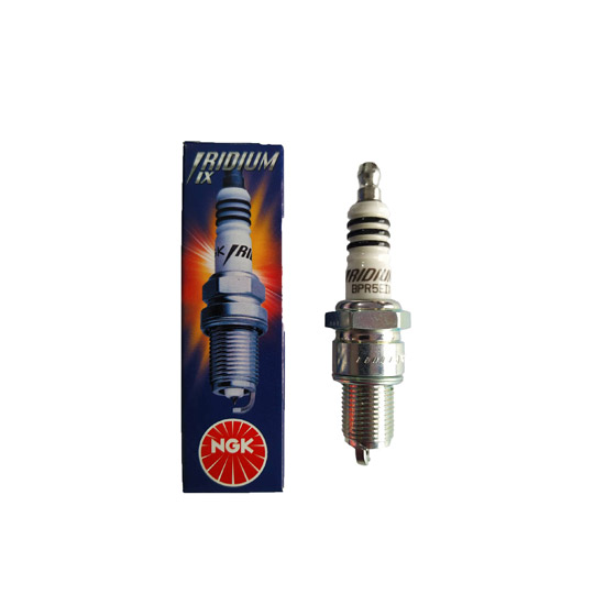 Bujia BPR5EIX Iridiun Yamaha Dtk Dte Calimatic Trail Suzuki Ts185 Ts125 Ax100 Rosca Larga 13/16