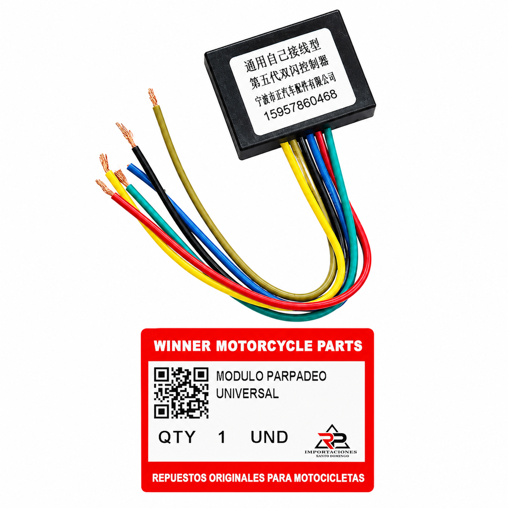 Modulo Parpadeo Universal Parking