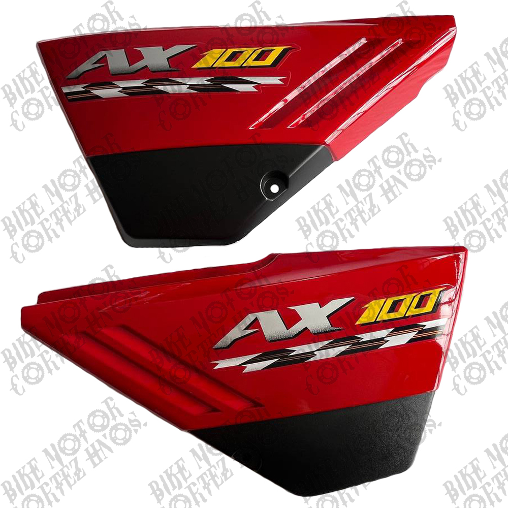 Tapa Lateral Suzuki Ax100 Rojo