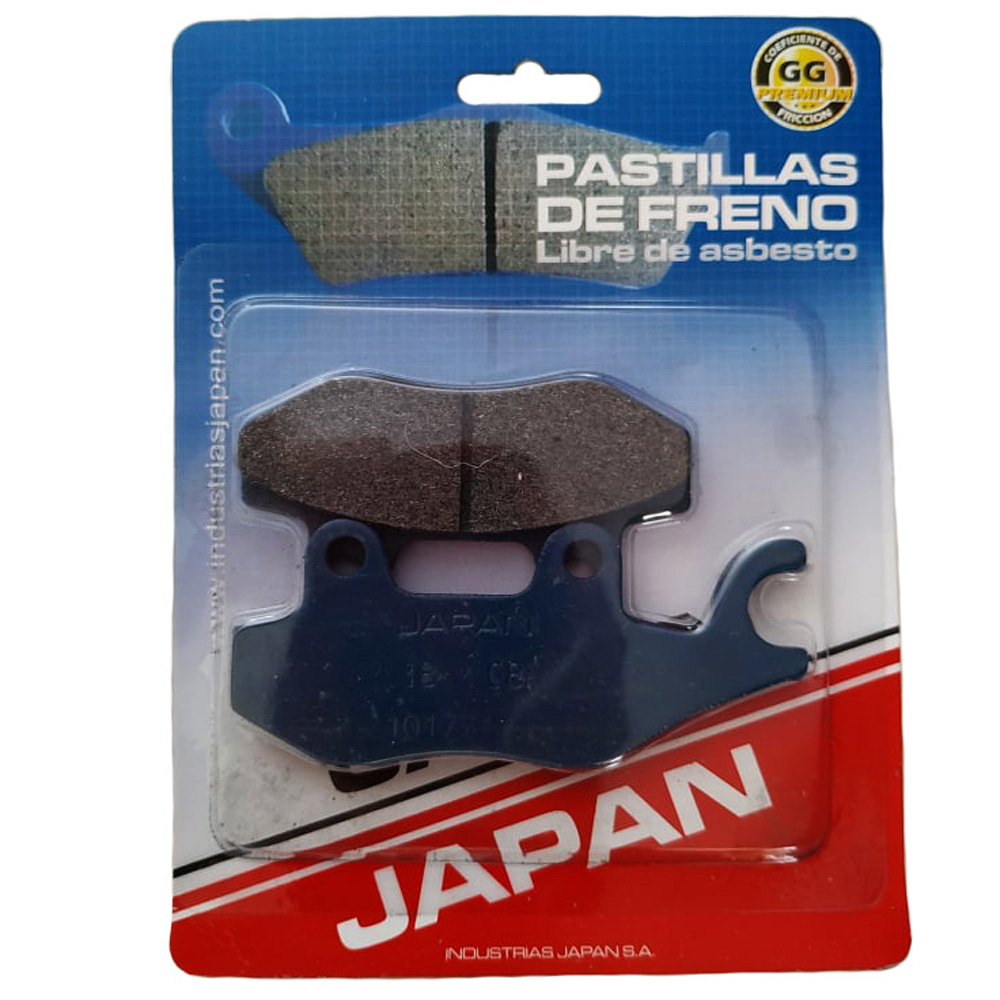 Pastilla Suzuki Ts125cr En125 Dr350 Diavolo125 Yamaha Xtz125 Xtz250 Fx200 Fx250 Kawasaki Klr650 Non Asbesto