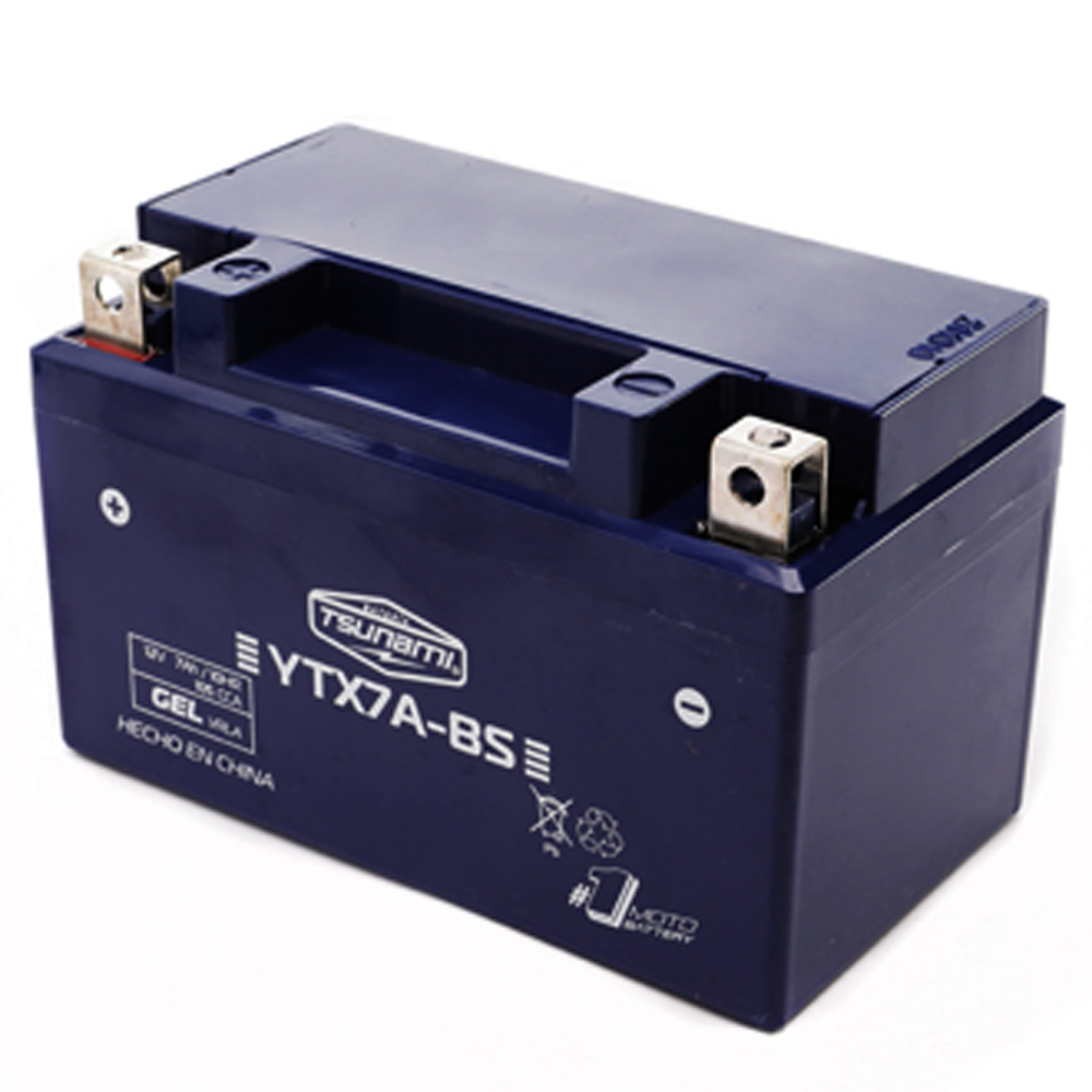 Bateria De Gel Ytx7A-Bs Ancha Dy150 Fatty150 Xy200 Enduro200 Fatty150