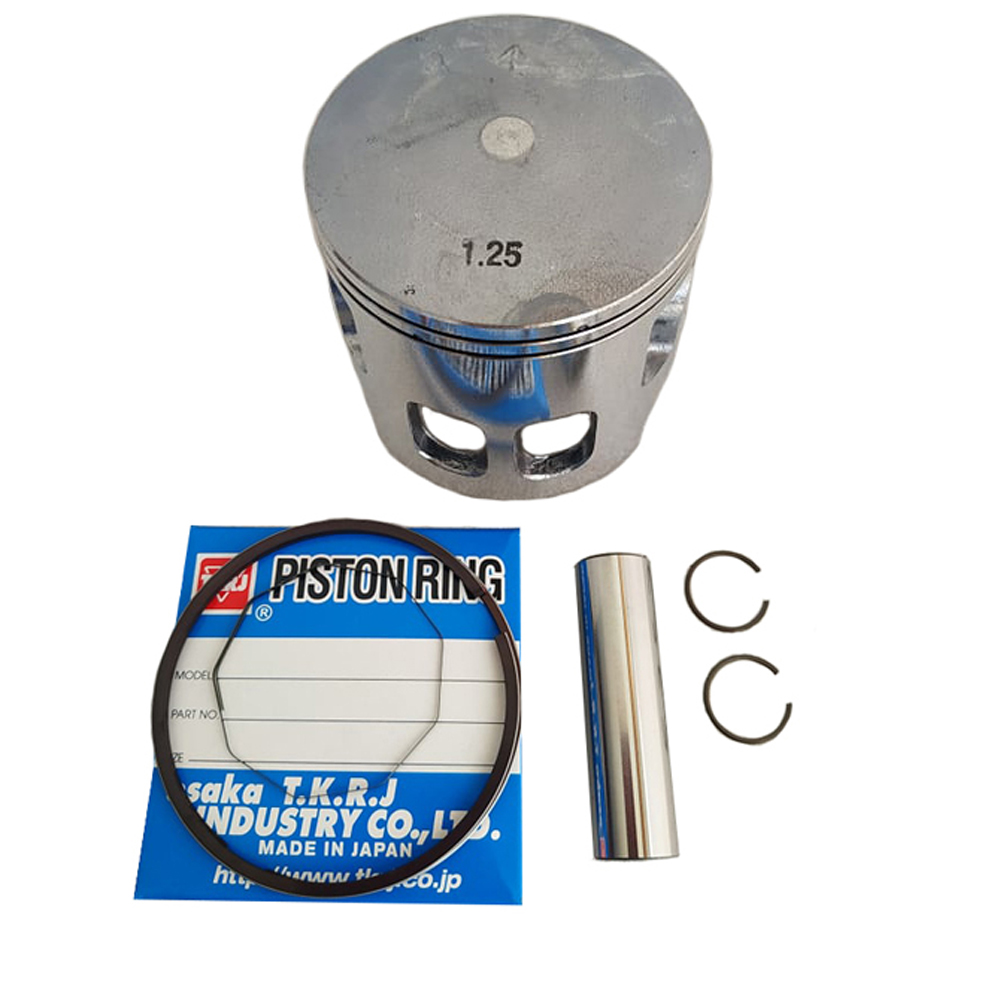 Piston Kit Yamaha Calimatic Dte175 Trail + 125 Japon