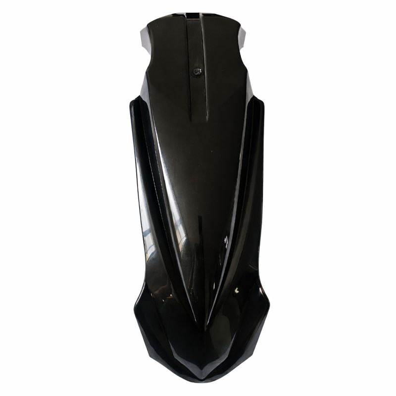 Guardafango Delantero Enduro Negro Universal Lazer Yz Xtreme Adapatable Yamaha Dt200 Suzuki Ts185 Ts125 Dr200 Honda Xl200 Xr250 Tornado