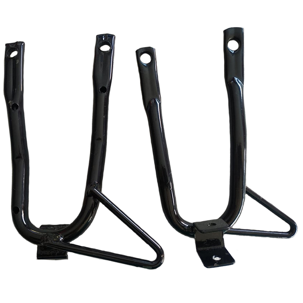 Base Reposapie Estribo Posterior Yamaha Dtk Especial Negro