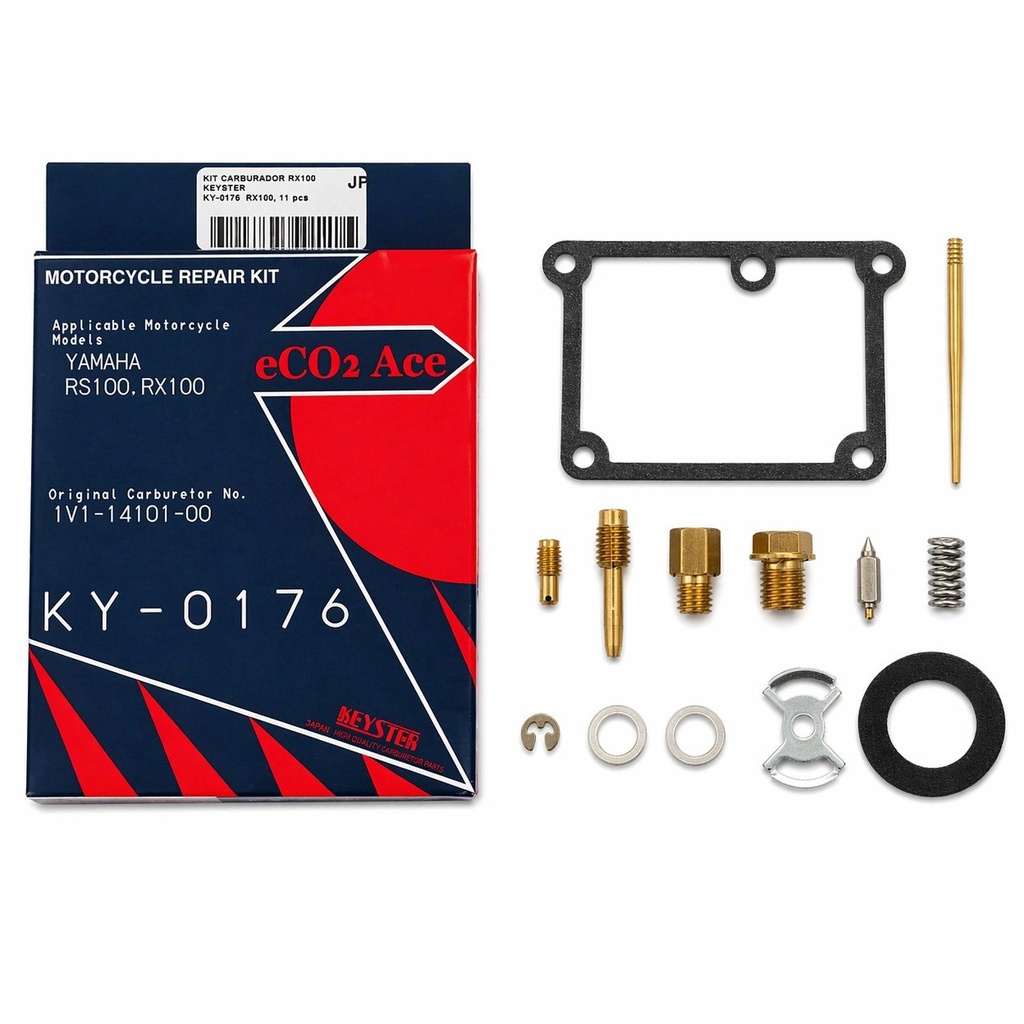 Reparacion Carburador Yamaha Rx100 Antigua Rs100 Keyster 1V1-14101-00