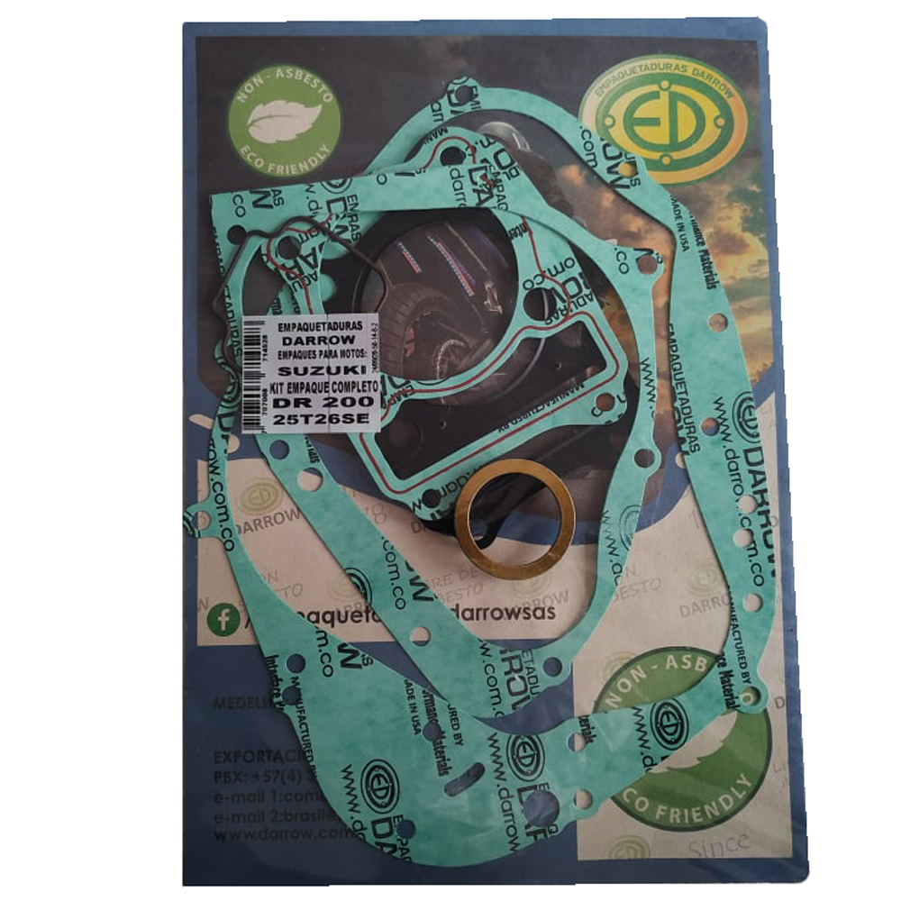 Empaque Completo Suzuki Dr200 Qingqi200 Darrow