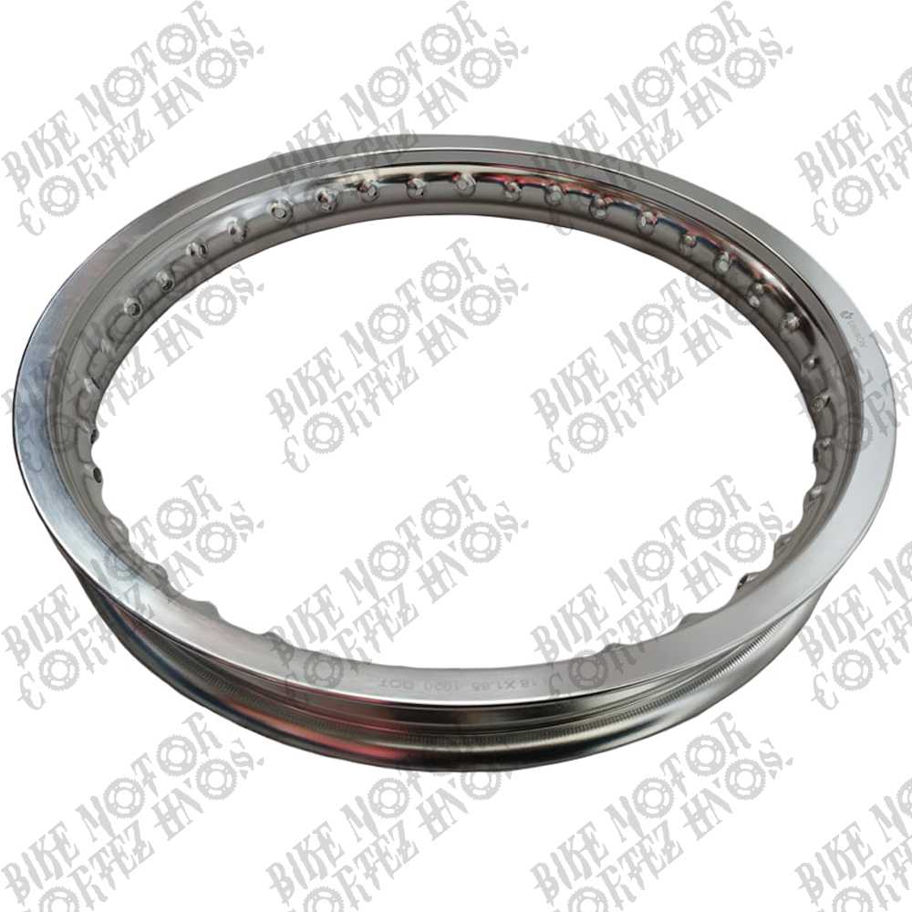 Aro Aluminio Natural 185X21 Yamaha Dtk Suzuki Ts125 Ts185