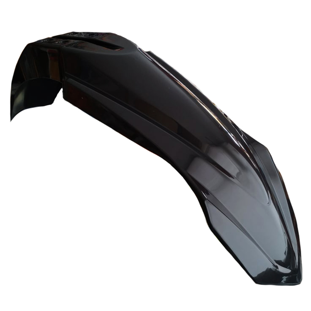 Guardafango Delantero Wr450 Compatible Suzuki Ts125 Negro