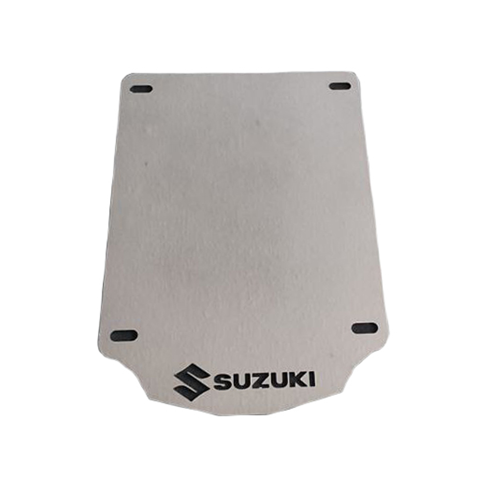 Porta Placa De Lujo Metalico Suzukits Ts125 Ts185 Ax100 Ax100-2 Ax4 Dr200 Giixxer Gn125 En125