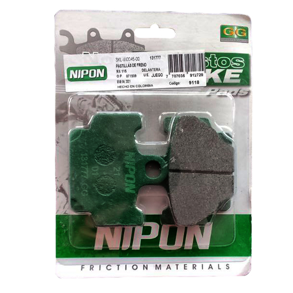 Pastilla Yamaha Rx115 Rx135 Nipon