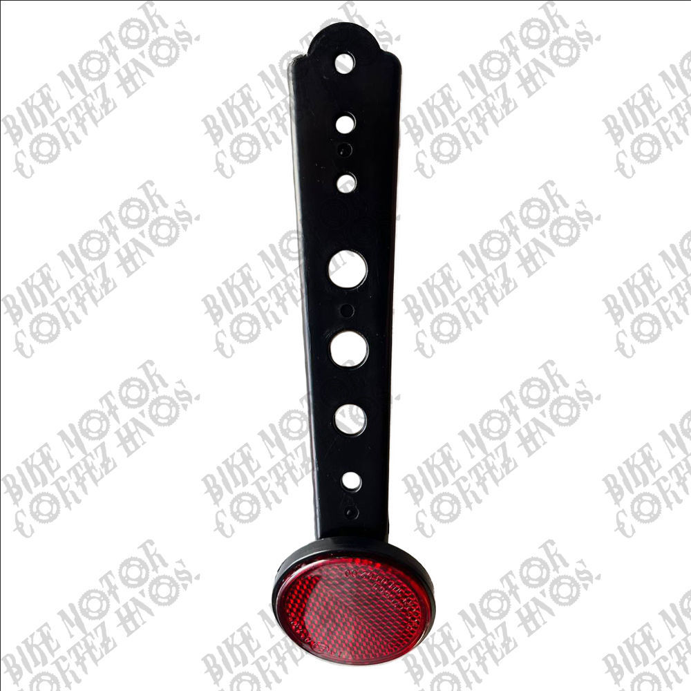 Brazo Cola Porta Placa Yamaha Dtk Con Reflectivo Rojo