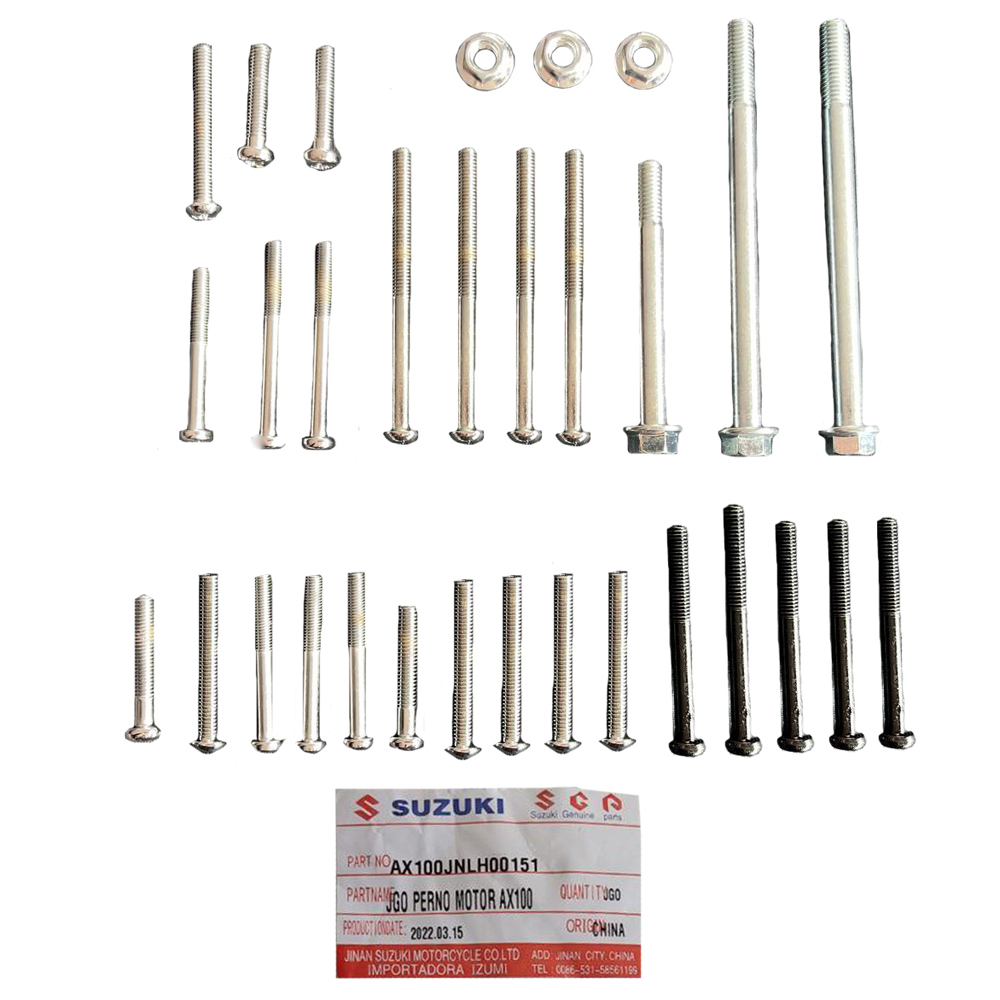Perno Motor Suzuki Ax100 Suzuki Jnlh00151 Parte B