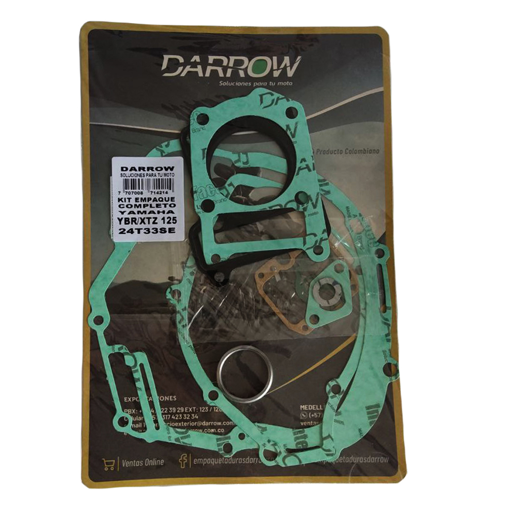 Empaque Completo Yamaha Xtz125 Yb125 5Vl Darrow