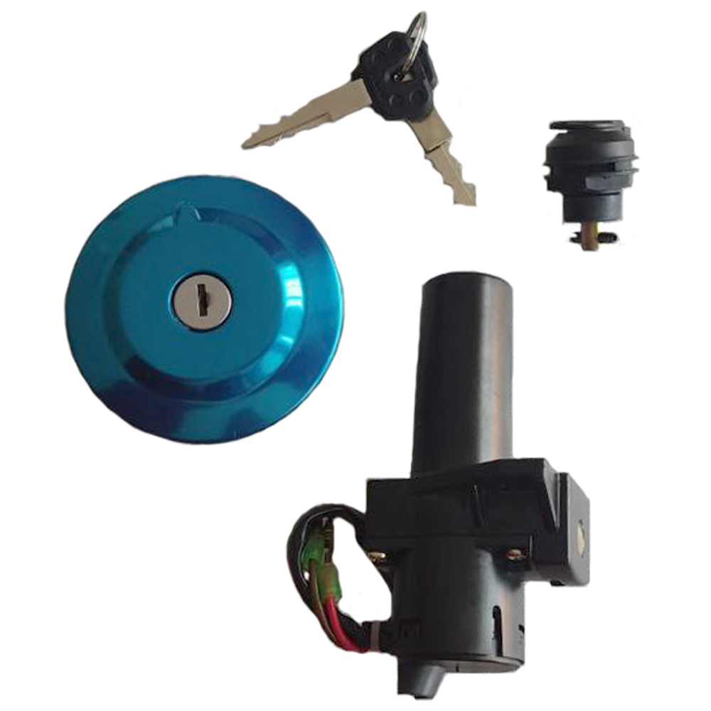 Set De Llaves Switch Tapa Gasolina Seguro Tapas Laterales Yamaha Xtz125