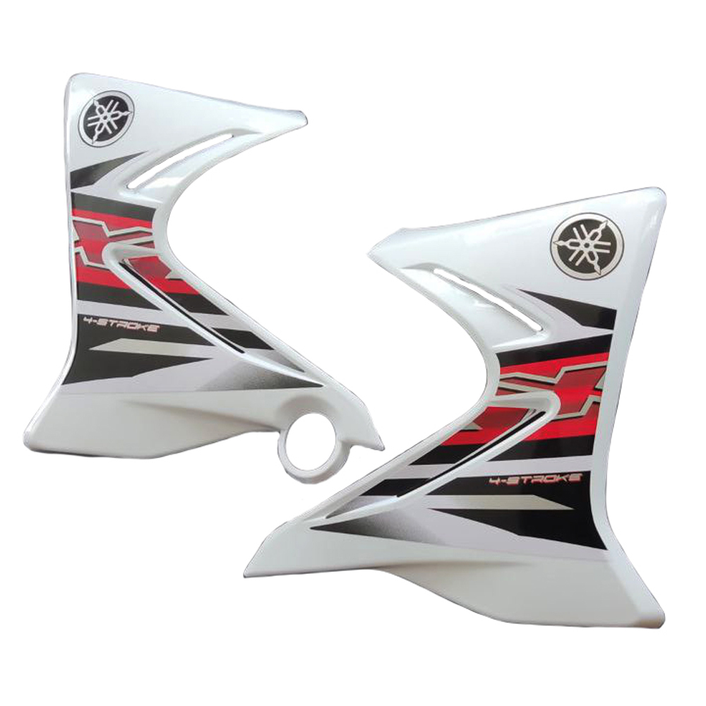 Cobertor Tapa Tanque Yamaha Xtz125 Blanco Calcomania Genuino