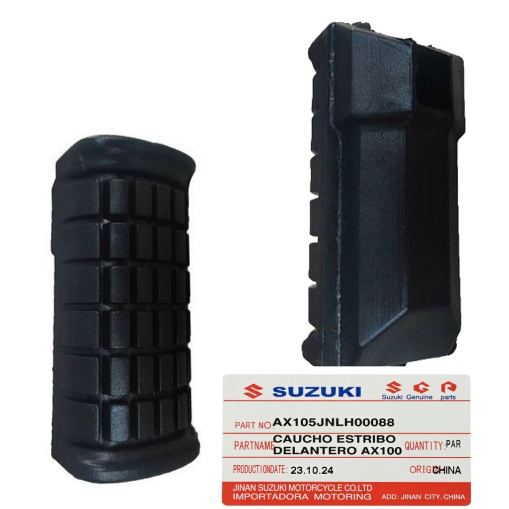 Caucho Estribo Delantero Suzuki-Ax100 Par Jnlh00088 Suzuki