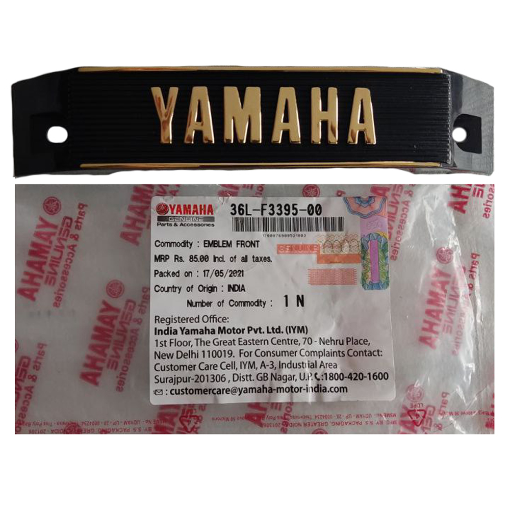 Emblema Frontal Yamaha Rx100 Rx115 Rx125 Rx135 36L-F3395-000