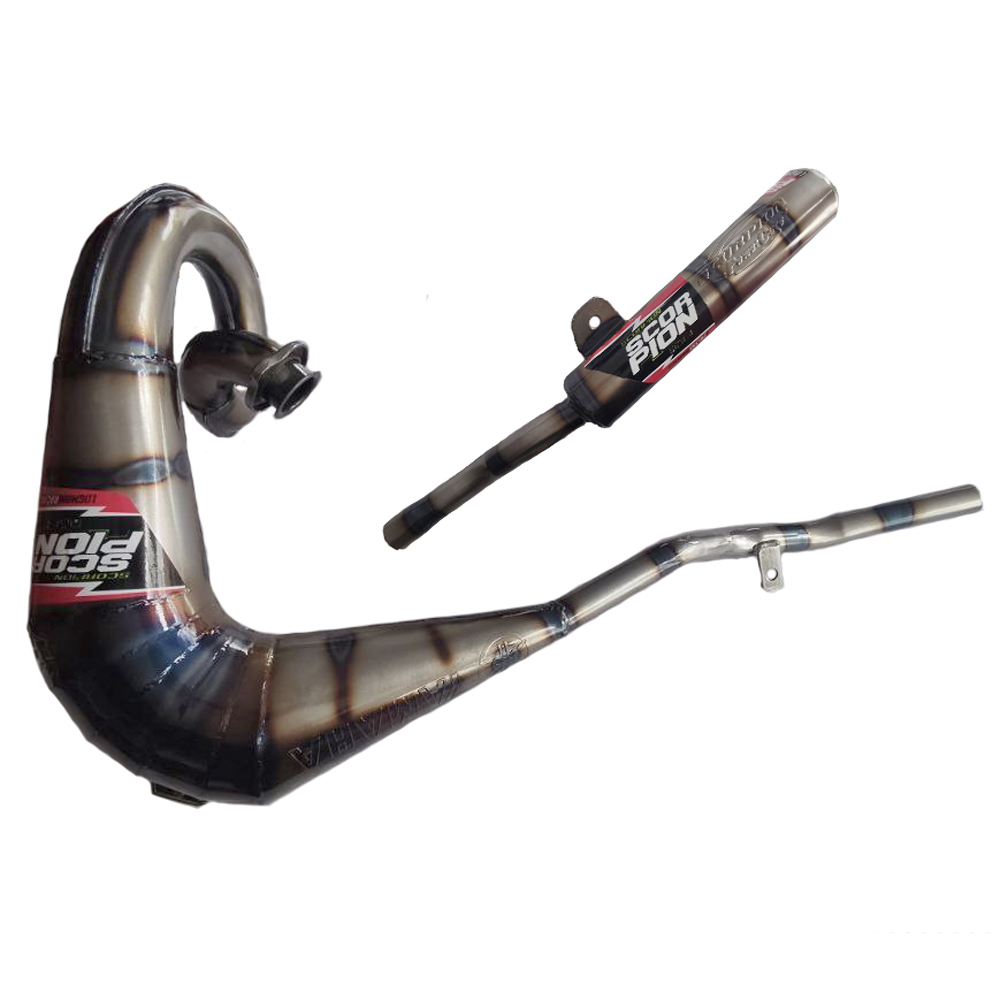 Escape Pipeta Yamaha Dte Calimatic Escorpion Quemado