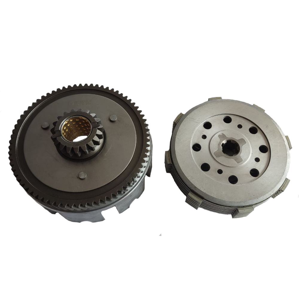 Campana Completo Disco Embrague Separadores Prensa Plato Interno Externo Yamaha Dtk125 Dtk175 Itaka
